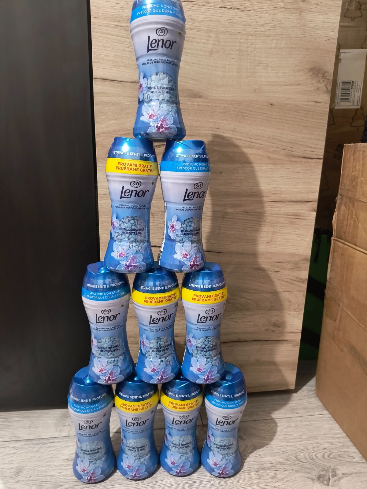 10x 195g lenor perle parfumate