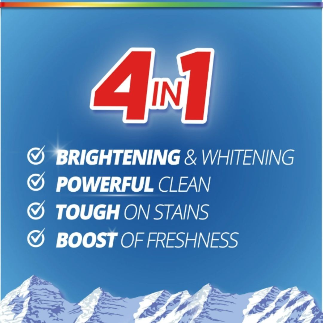 Purex Fresh Mountain Breeze Liquid Laundry Detergent, 250 fl oz, 192 Loads New