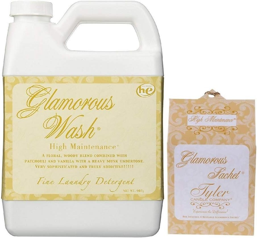 Wash High Maintenance Liquid Laundry Detergent 32oz w/High Maintenance Sachets
