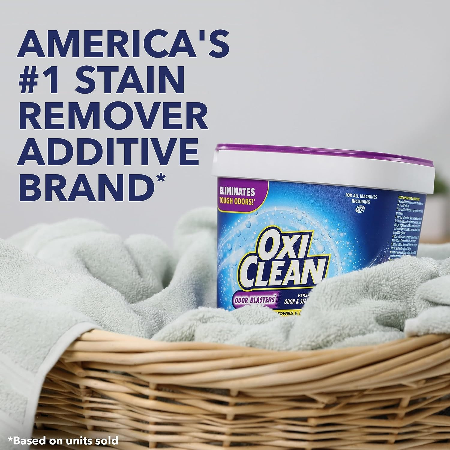 Odor Blasters Versatile Odor and Stain Remover Powder, 5 Lb
