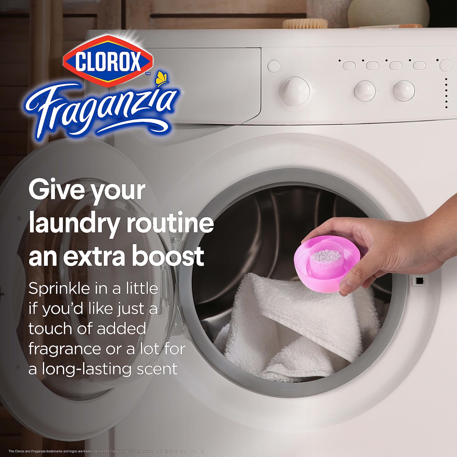Clorox Fraganzia Laundry Crystals Spring Scent Fabric Freshener 1 Count Pack