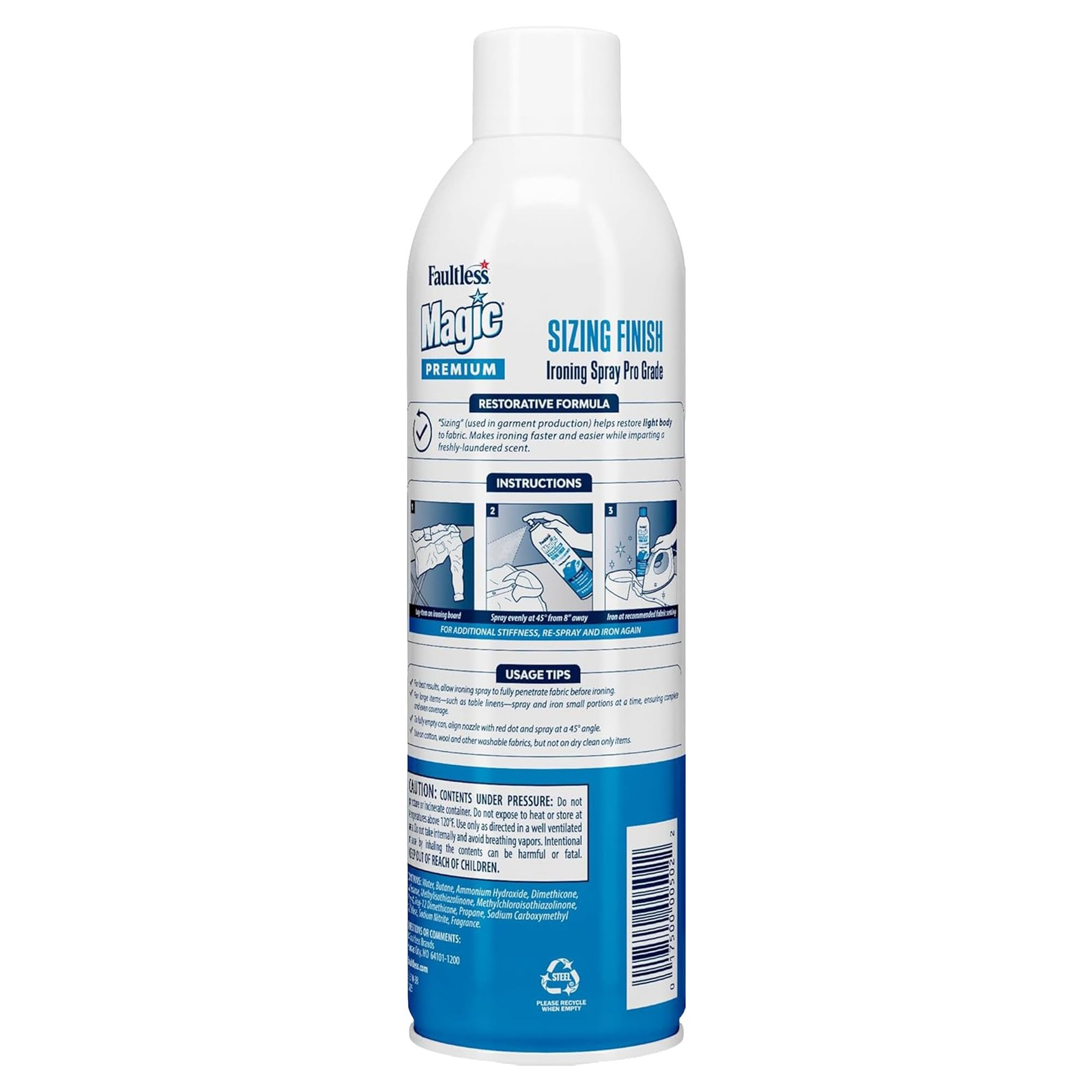 Faultless Starch 00502 Magic Sizing 20 Ounce (Pack of 1),
