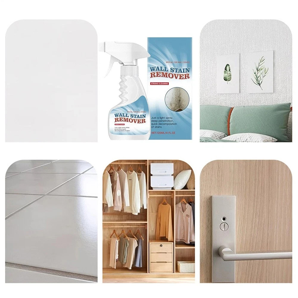 120ml Ceiling Mold Remover Mold Stain Cleaner Household Wall Spray For Bathroom