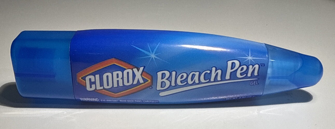 Clorox Bleach Pen Gel For Whites Dual Tipped 2 Oz Discontinued 2002