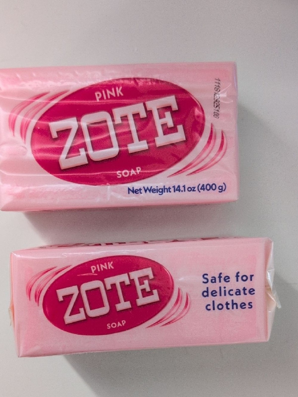 Pink Soap Bar(2x 14.1oz/400g Each) – More Whitening, Safe For Delicate Clothes