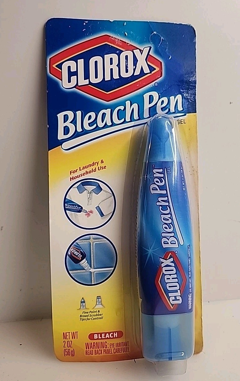 Clorox Bleach Pen DUAL TIP 2oz 56g NEW NIP