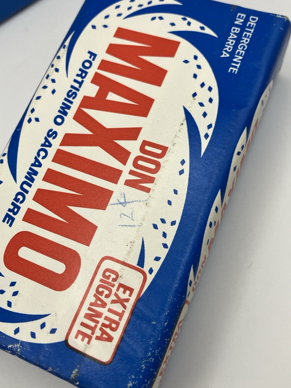 Don Maximo Extra Gigante Vintage Laundry Bar Soap Detergent Mexico Lot 4 bars