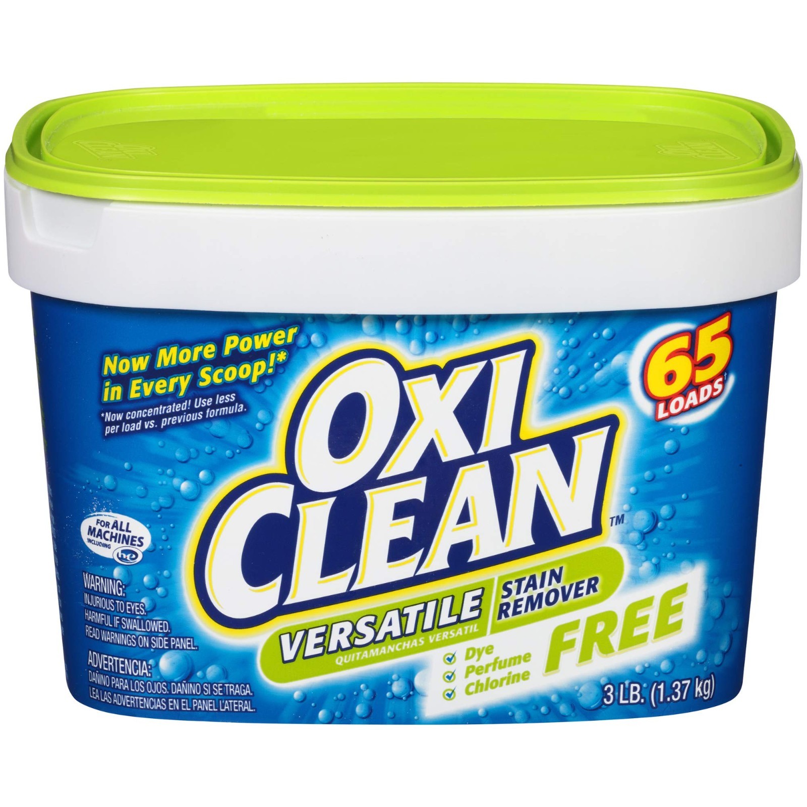 Versatile Stain Remover Powder – 3 lbs, Pack of 4 – Tough on Stains, Easy to Use