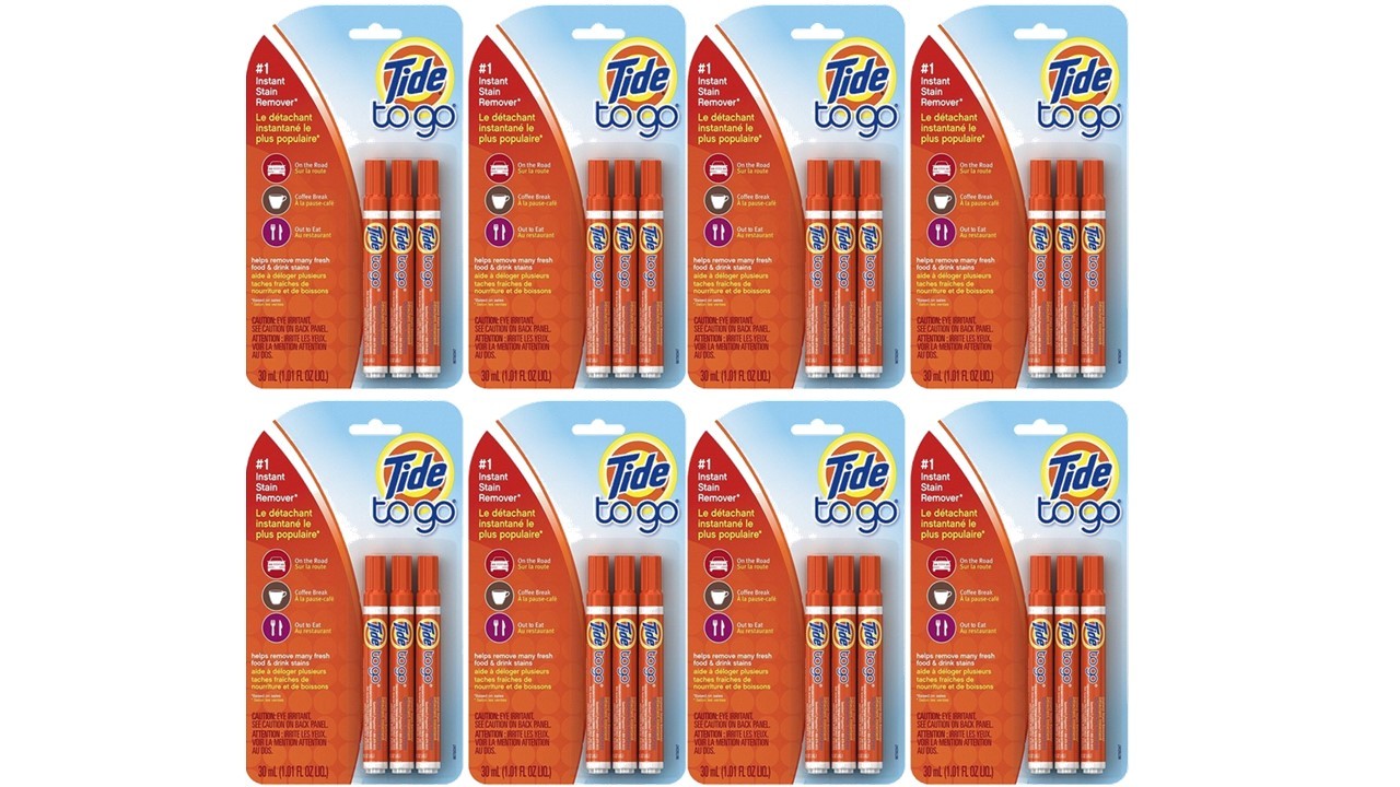 Tide To Go Instant Stain Remover Pen, 24Pack 8×3 ea