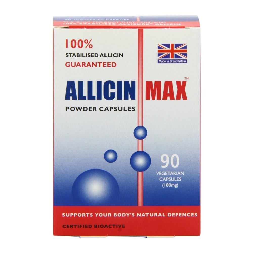 Allicin Max Garlic 180mg – 90 Capsules