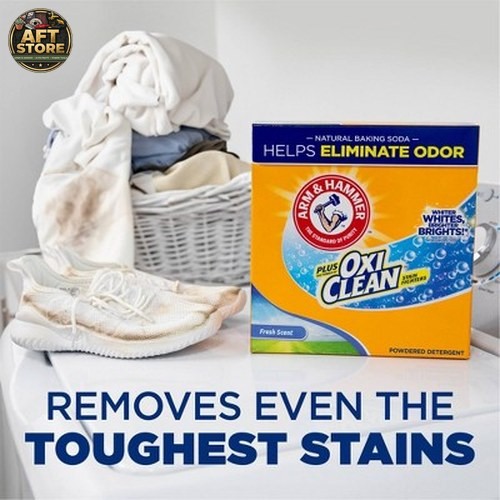 Arm & Hammer Fresh Scent Plus OxiClean Laundry Detergent Powder 160oz