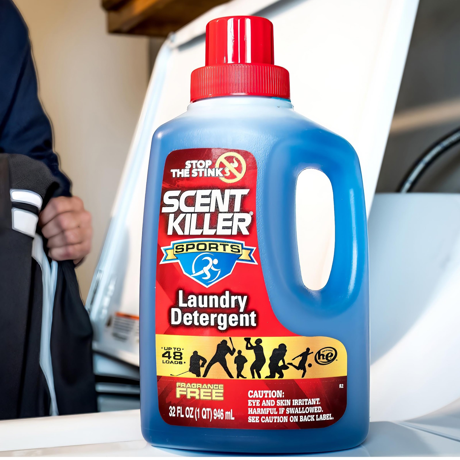 Scent Killer Sports Laundry Detergent for Smelly Clothes – Active Wear Laundr…