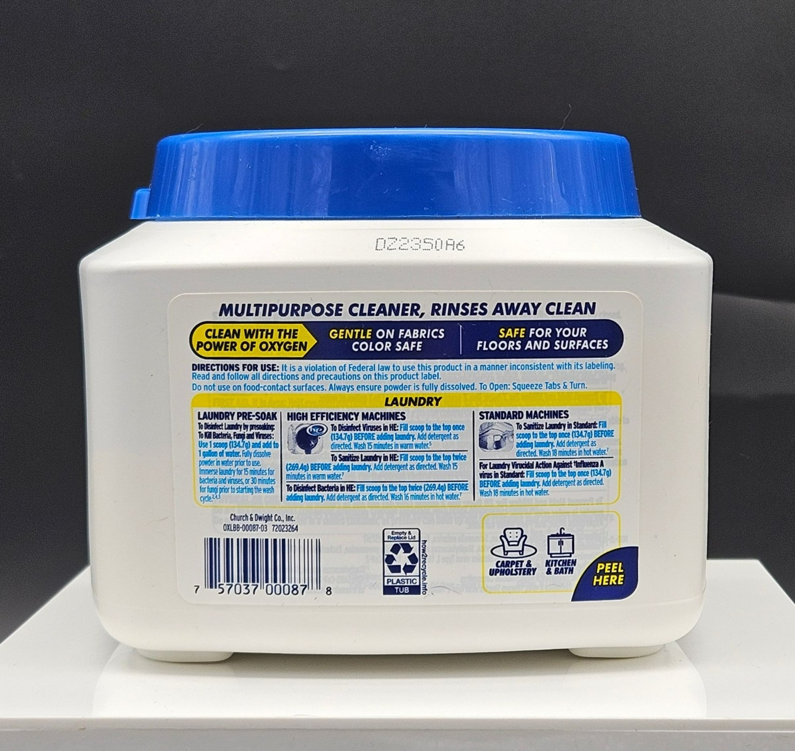 OxiClean Sparkling Fresh Laundry & Home Sanitizer 2.5lb/ 1.13kg-New Discontinued