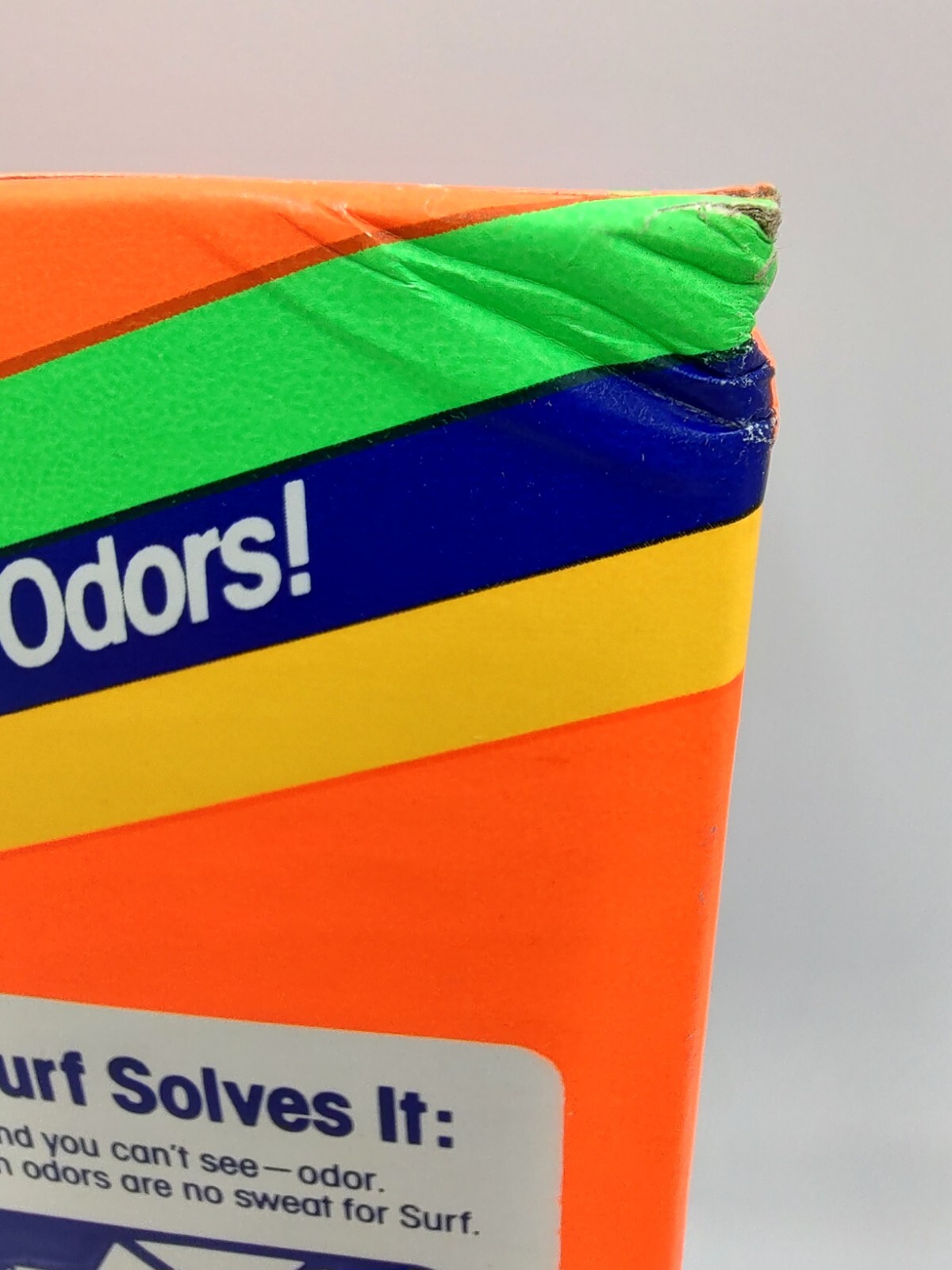 SURF Laundry Detergent Powder Soap Giant Size 42oz Sealed Vintage 1990’s