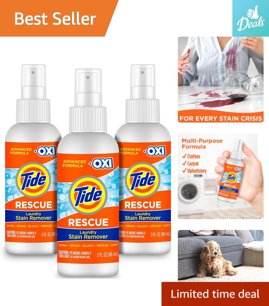 Super Powerful Multi-Surface Stain Remover – Tough on Stains – Pack of 3