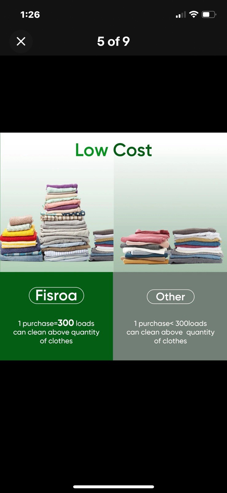 sheets laundry detergent loads travel 300 eco-friendly fisroa fresh Linen scent
