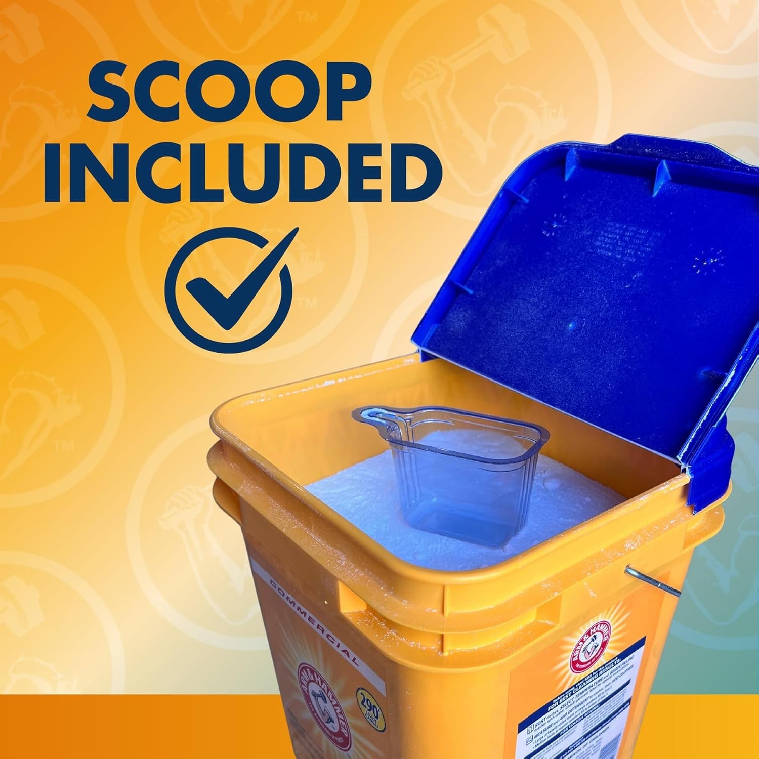 Deep-Cleaning Powder Laundry Detergent in Crisp Clean 18 lb Pail – Eco-Friendly