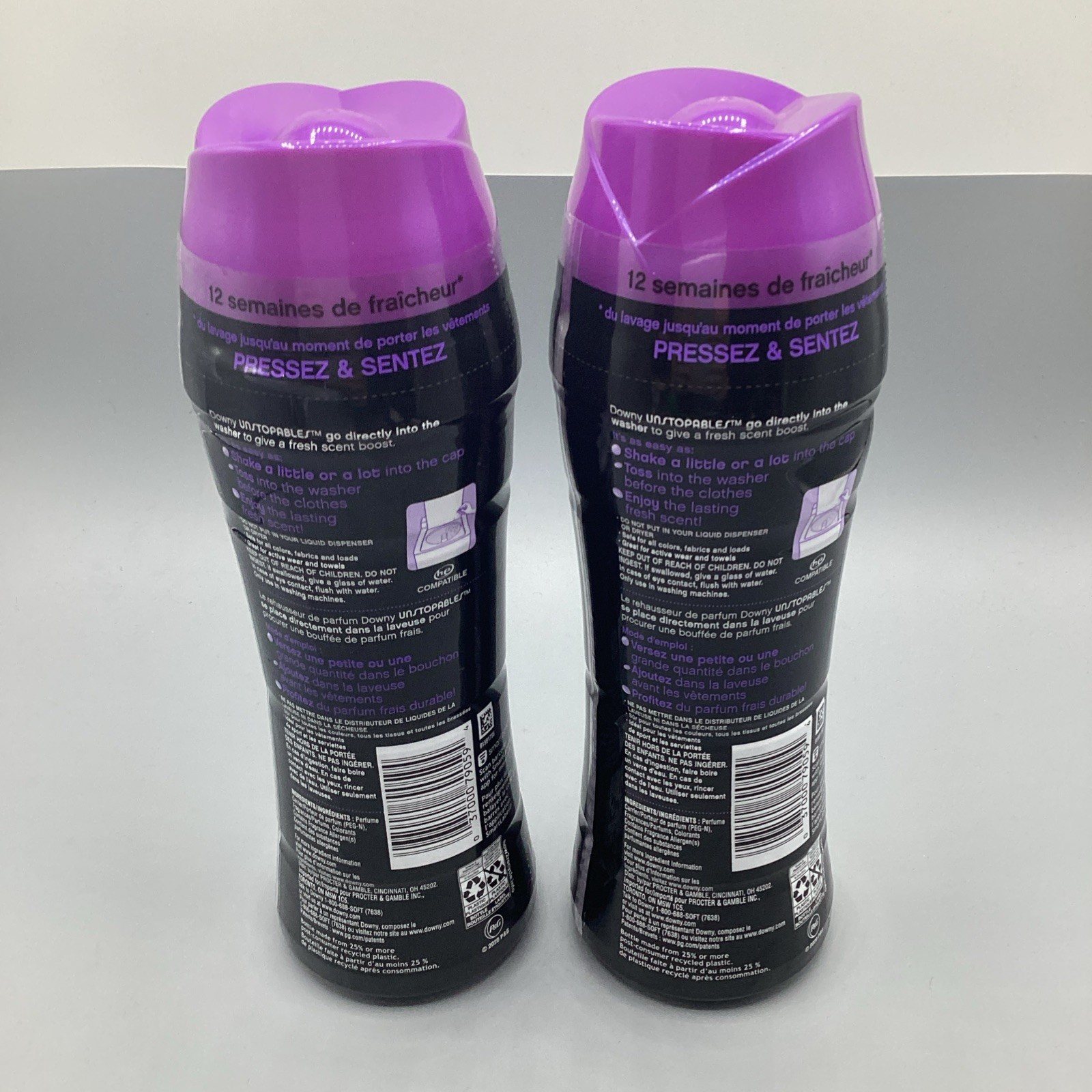 (Lot of 2) Downy UnStopables Lush 8.6Oz. Scent Boosters Scent Freshness-NEW!!!