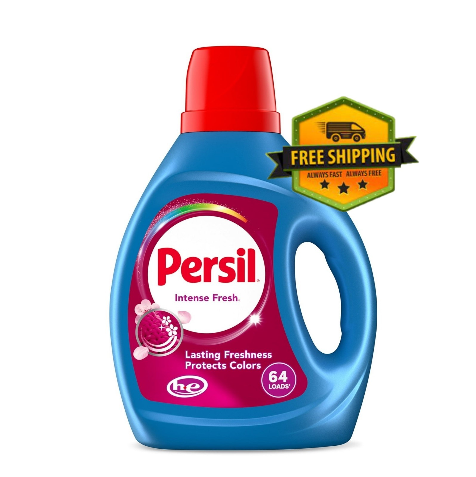 Persil Intense Fresh Liquid Laundry Detergent, 84 fl oz, 64 Loads