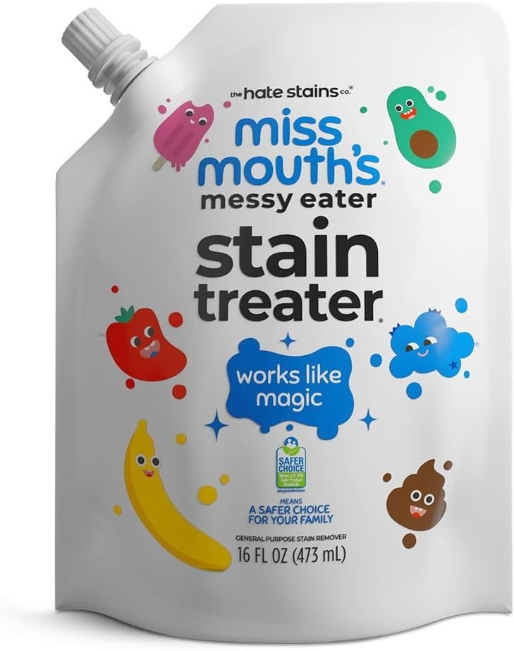 Messy Eater Stain Treater 16oz Refill – Fast, Safe & Effective for Baby Clothes