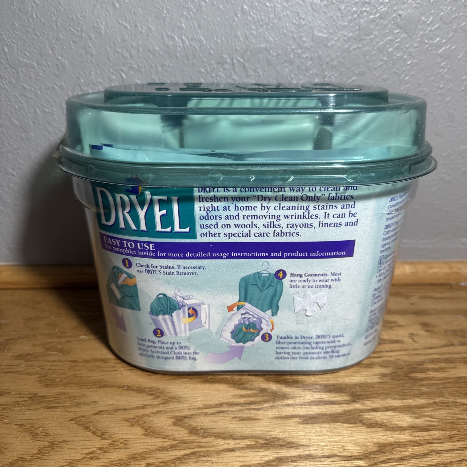 Dryel At Home Dry Cleaner Only Fabric Care in Your Dryer 12 loads 48 Garments