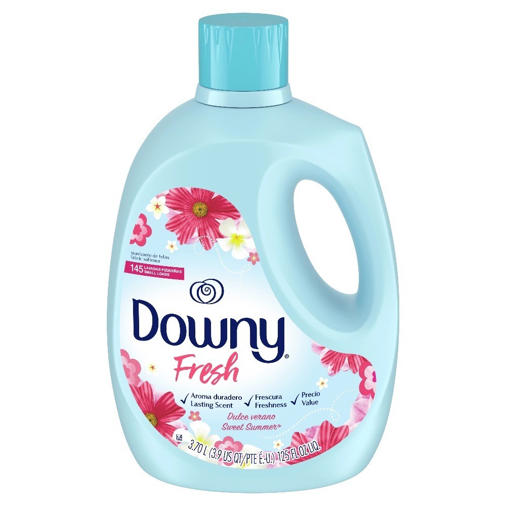 Fresh Sweet Summer Scent Liquid Fabric Softener Non-Concentrated 125 fl oz 145