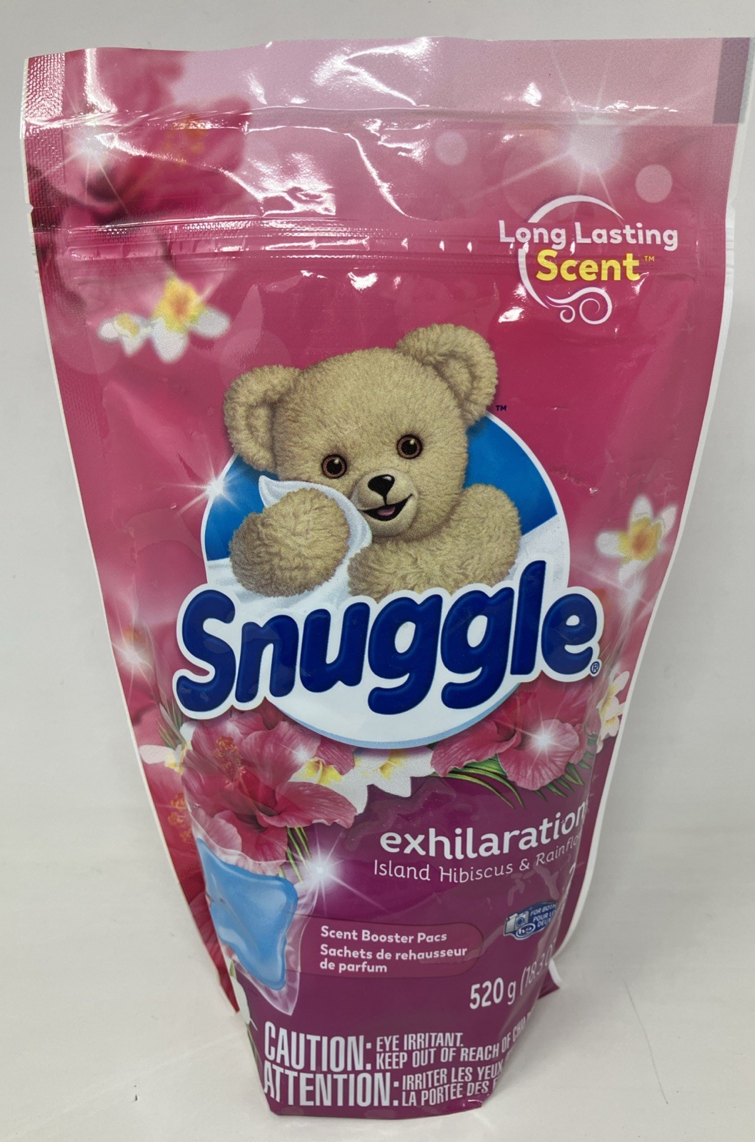 Snuggle Exhilarations Island Hibiscus & Rainflower Laundry Scent Booster Pacs 26