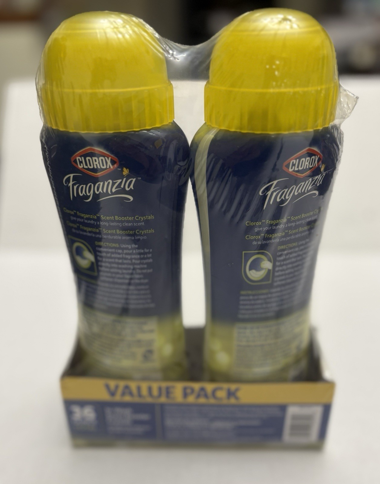 Clorox Fraganzia In Wash Scent Booster Crystals Citrus Blossom 36Oz Total 2 Pack