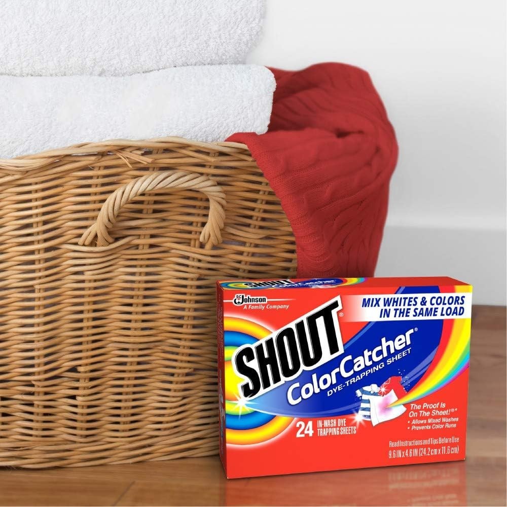 Shout Color Catchers 72 Count – Protect Clothing Colors & Save Laundry Time