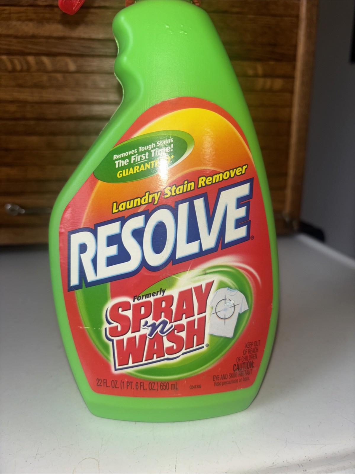 Resolve Formerly Spray N Wash NOS 22 FL. OZ. Laundry Stain Remover