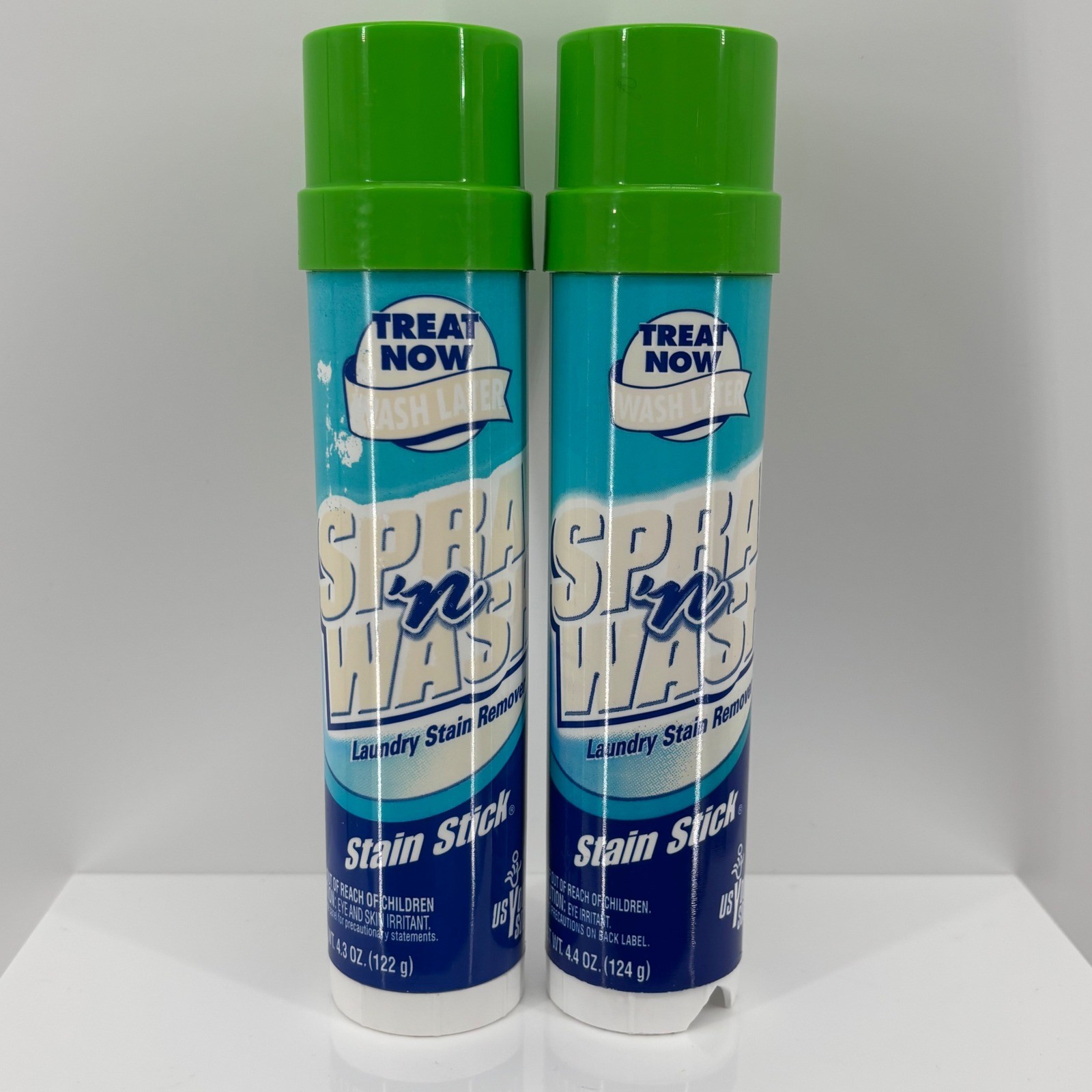 Spray n Wash Stain Stick Laundry Stain Remover Treat Now Wash Later 2 Pack USA