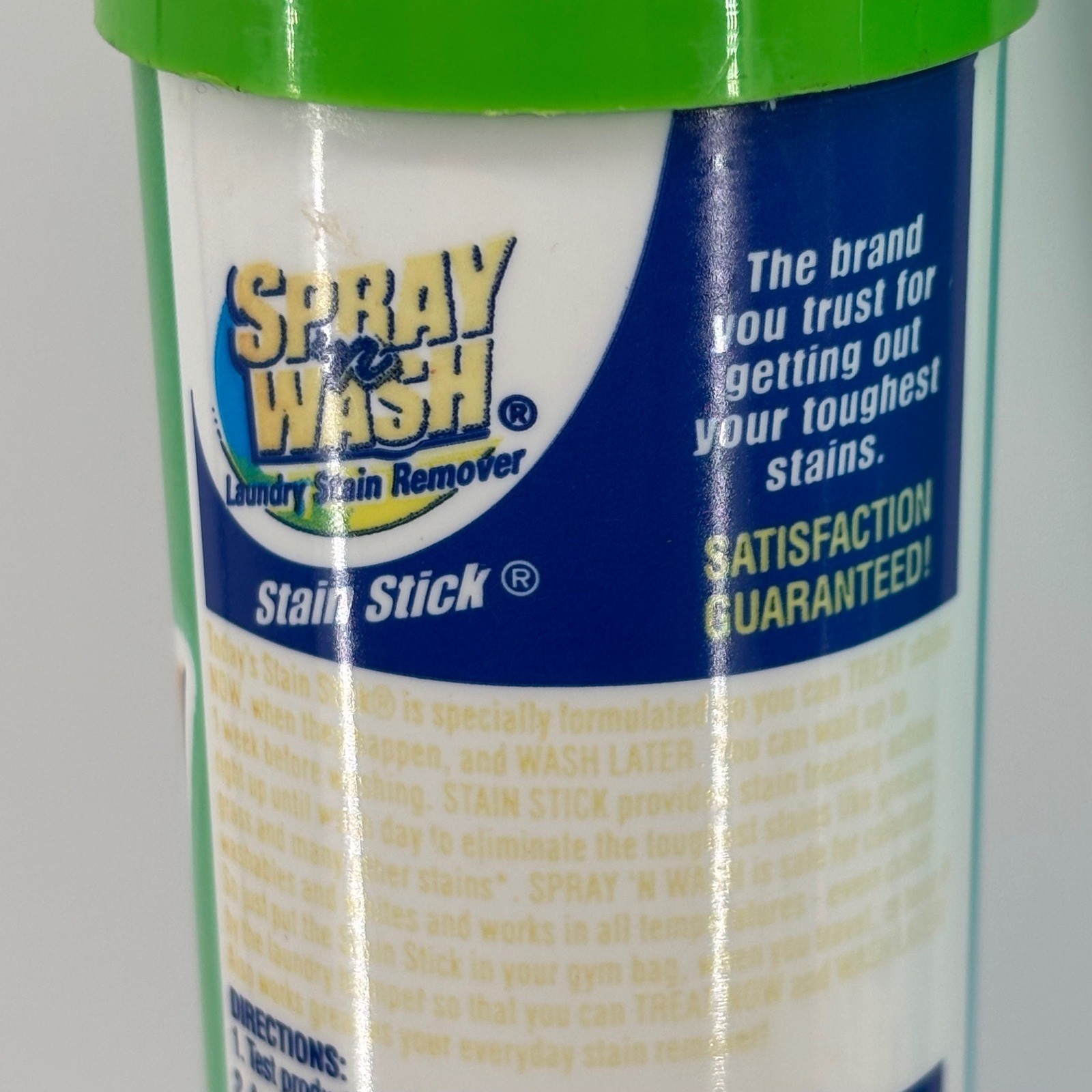 Spray n Wash Laundry Stain Remover Stain Stick 2 Pack Treat Now Wash Later 4.3oz
