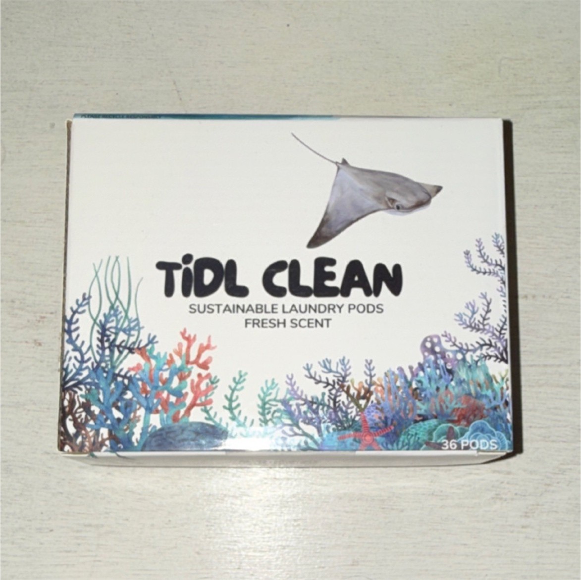 TIDL CLEAN Sustainable Laundry Pods Fresh Scent 36 Count