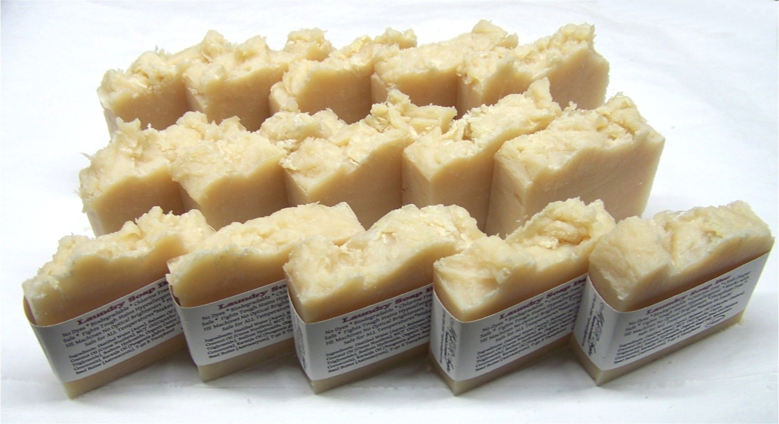 Laundry Bar Soap-For DIY laundry powder-Fantastic on dirt & grease! by MJR Soaps