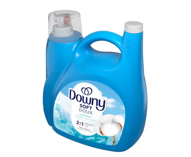 Downy Ultra Cool Cotton Scent Liquid Fabric Softener, 190-Loads, 140 fl. oz.