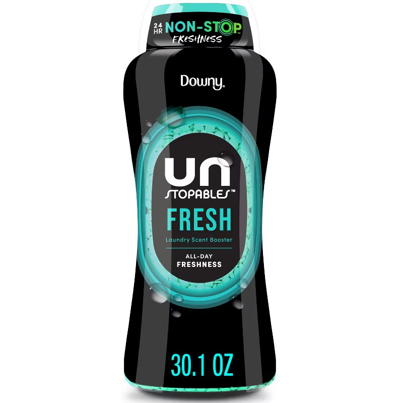 Downy Unstopables Fresh In-Wash Scent Booster Beads – 30.1oz: Odor Control, Blea