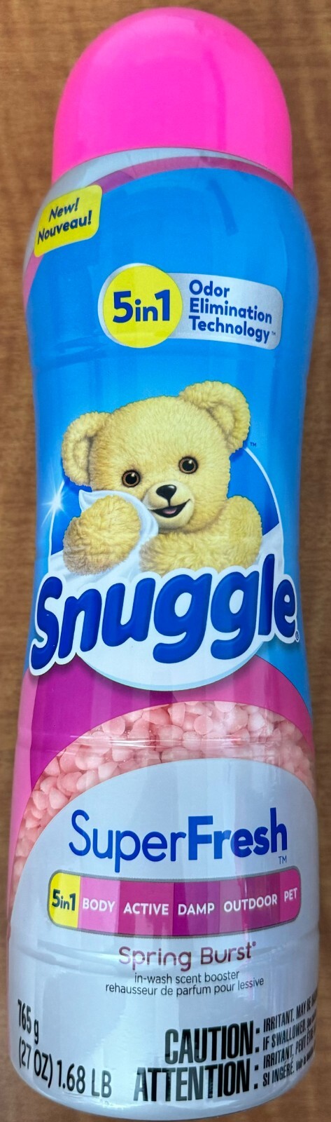 Snuggle 5 In 1 Super Fresh Spring Burst In-Wash Scent Booster, 27oz. Each 4 Pack