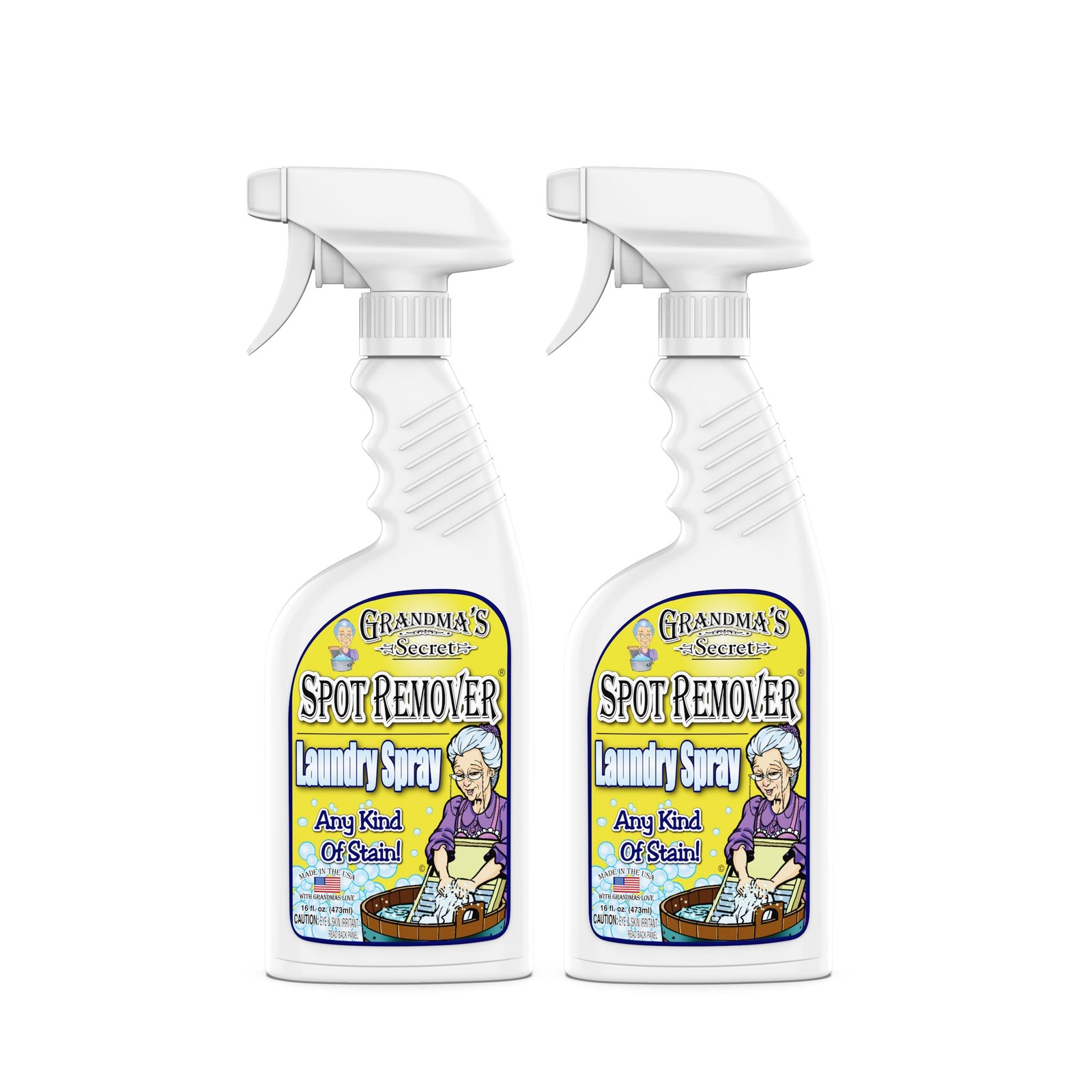 Grandma’s Secret Spot Remover Laundry 16.00 Fl Oz (Pack of 2),