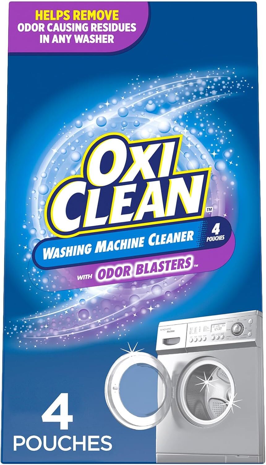 OxiClean Washing Machine Cleaner with Odor Blasters, 11.28 Ounce (Pack of 1)