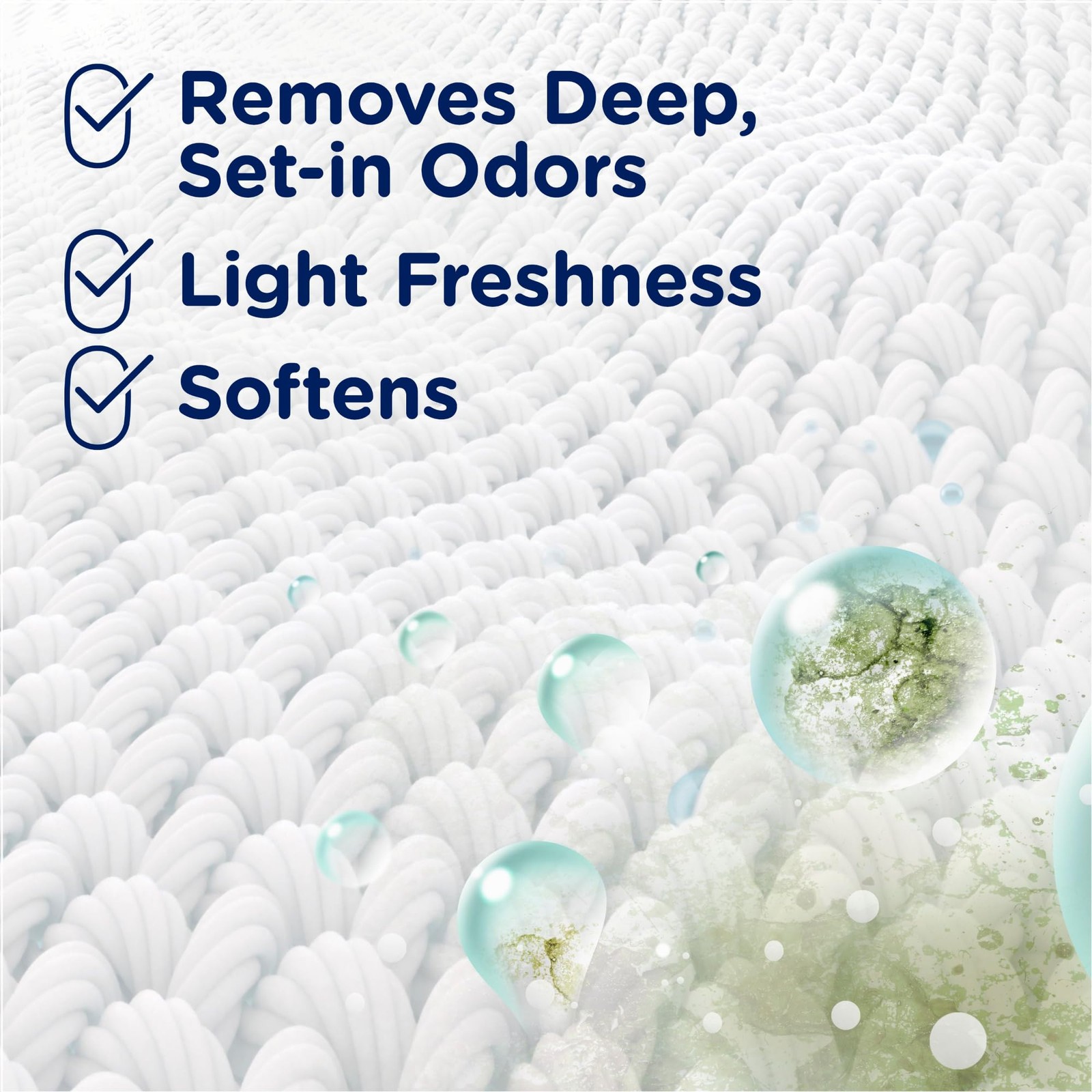 Downy Rinse Laundry Odor Remover, Fresh Lavender Scent, 62 Fl Oz (Pack of 1)