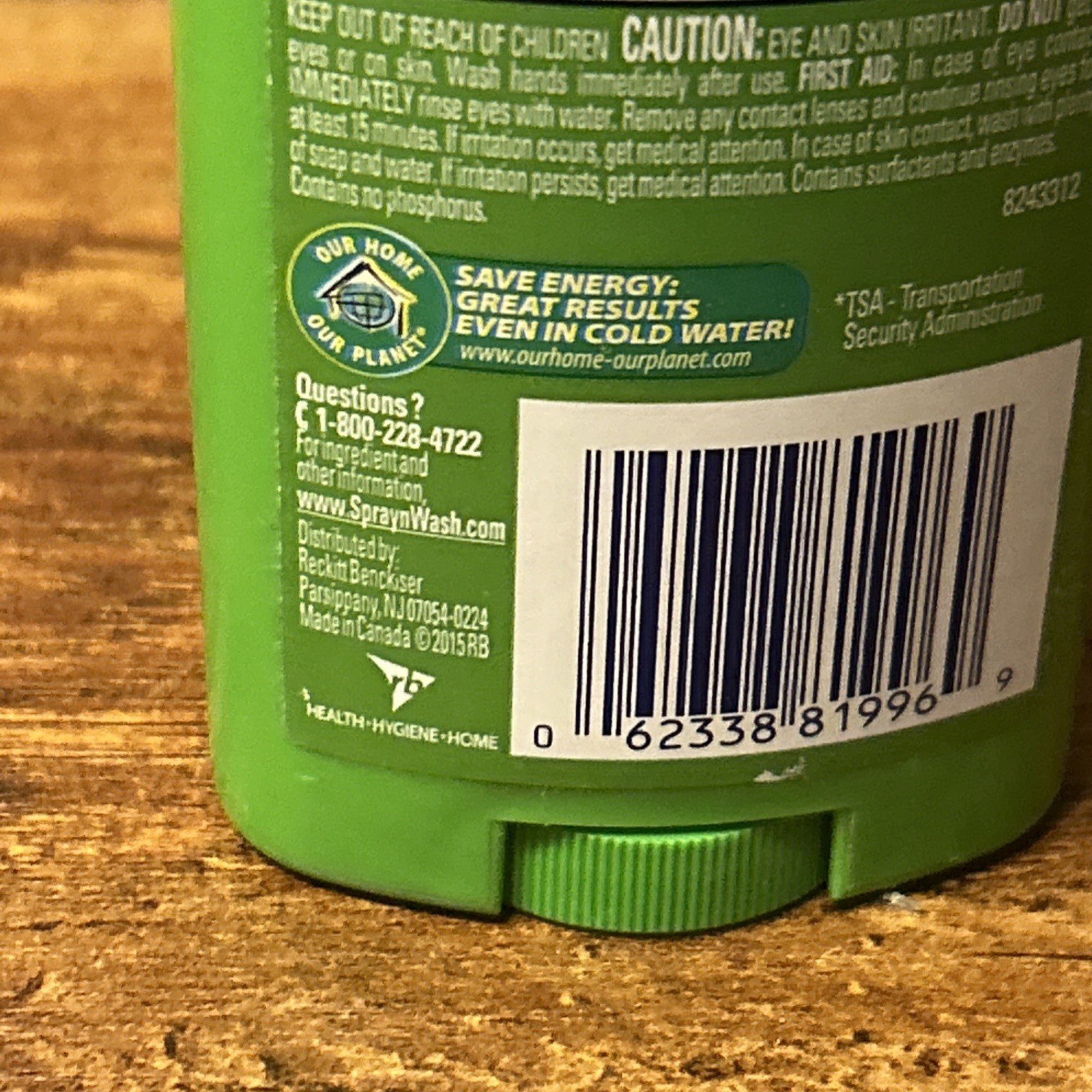 Spray ‘n Wash Laundry Stain Stick – 3.0 oz (Used 1-2 Times)