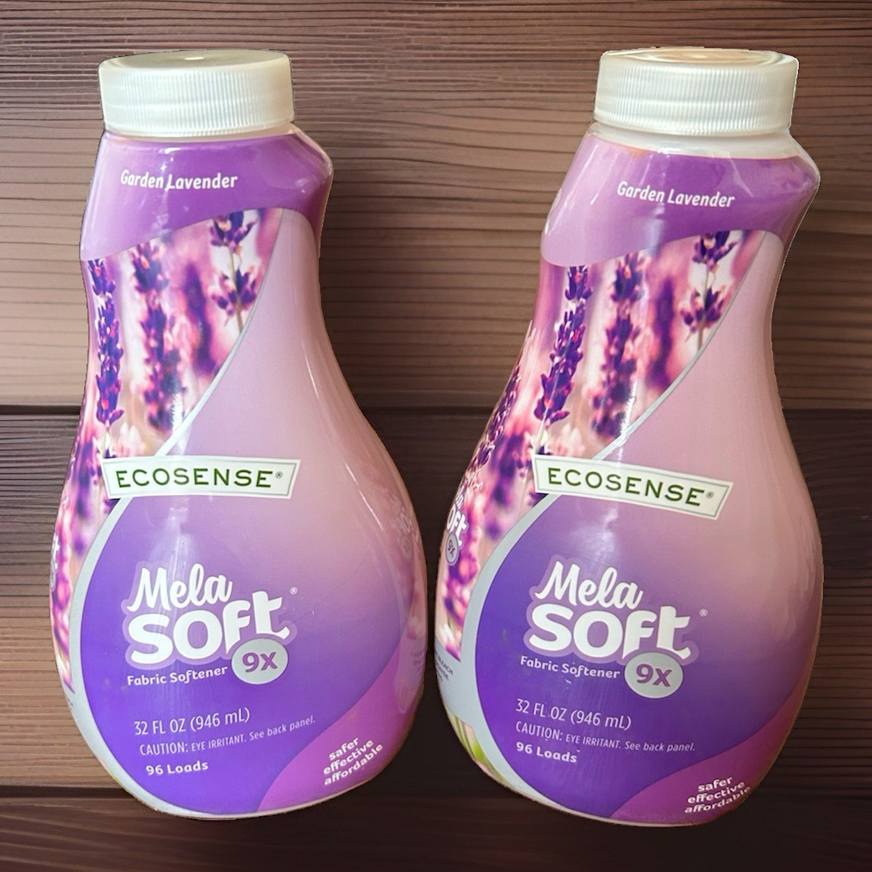 MelaSoft® 9x Liquid Fabric Softener: Garden Lavender 96 Loads 32 Fl Oz Sealed X2