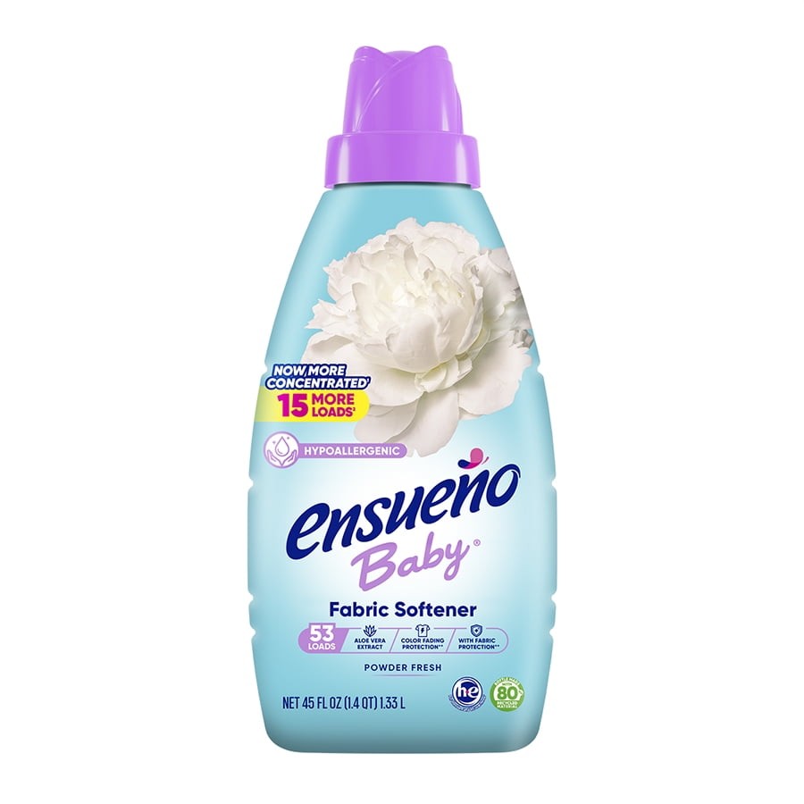 Baby Fabric Softener Liquid 45oz 3-Pack Hypoallergenic Sensitive Skin Free Clear
