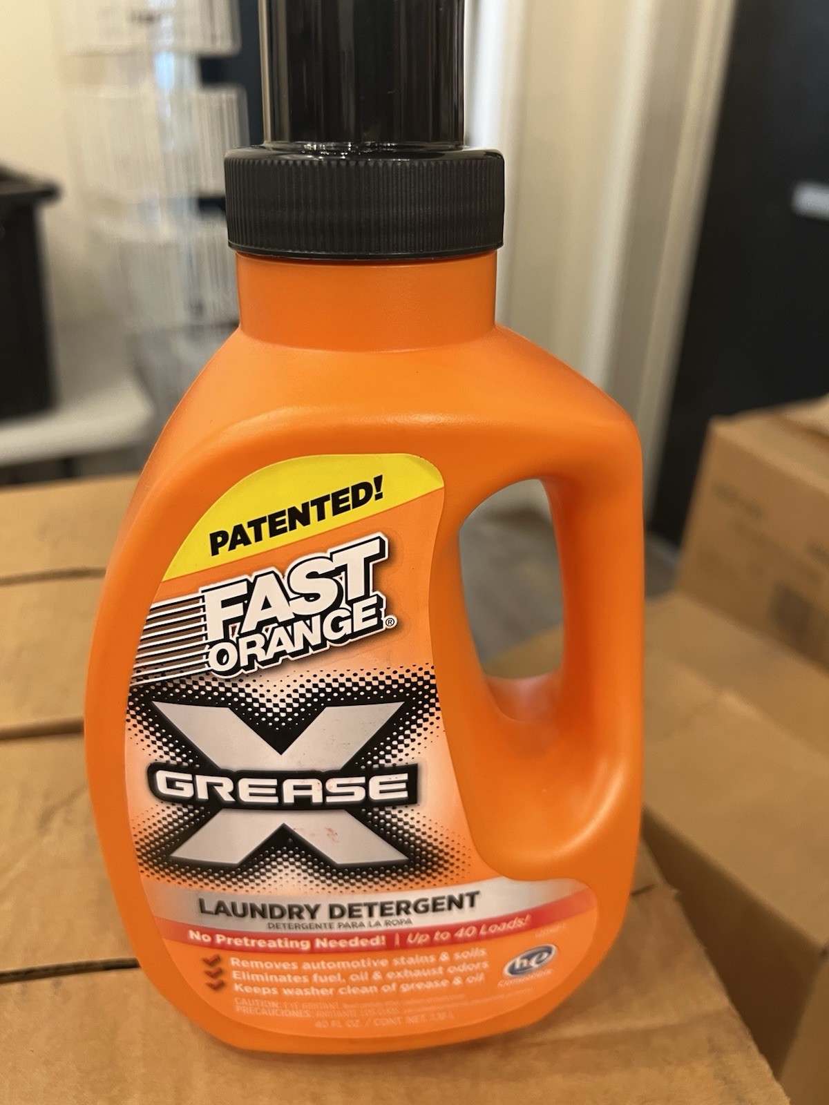Permatex 22340 Fast Orange Grease X Mechanic’s Laundry Detergent (40 fl oz.)