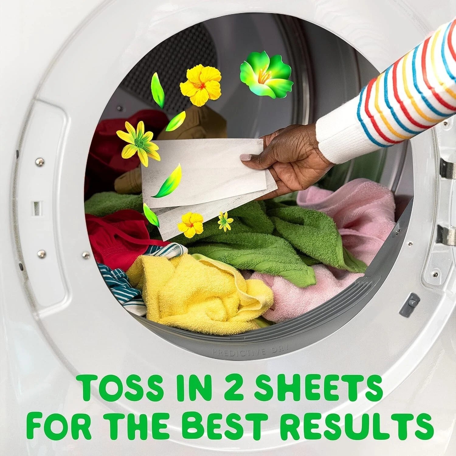 Gain Dryer Sheets Laundry Anti-Static Fabric Softener, Original Scent, 240 Count