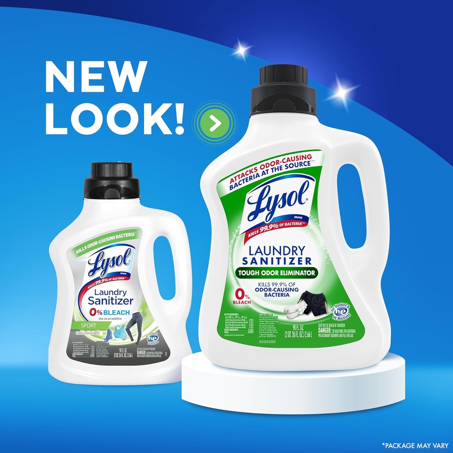 Lysol Tough Odor Eliminator Laundry Best Sanitizer Odor Causing Bacteria 90 Oz