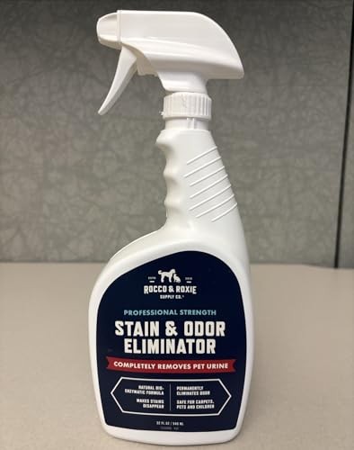 Rocco & Roxie Pet Stain & Odor Eliminator, Enzyme Cleaner, Carpet, Urine Destroy
