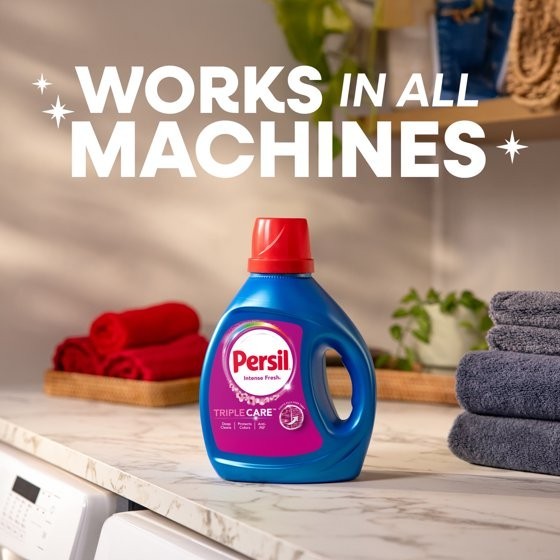2pack-Persil Deep Clean Intense Fresh Liquid Laundry Detergent,126fl oz, 96Loads