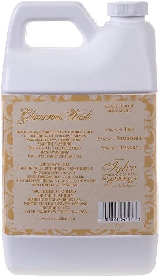 Tyler Glamorous Liquid Wash – Diva 64 oz, Pack of 1, Floral