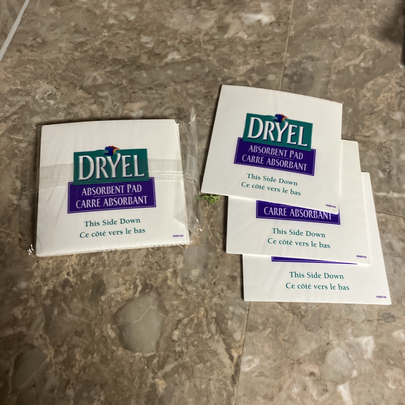 Vintage Dryel Absorbent Pad Refill Only New Sealed New Old Stock Moisture